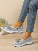Tênis Feminino Casual Leve de Malha