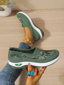 Tênis Feminino Casual Leve de Malha