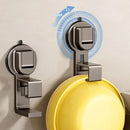 Gancho ventosa à  prova d'água 1/2/4 pçs