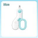 Cortador de unhas para cães e gatos com LED de segurança