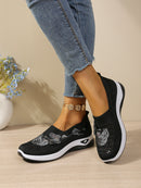 Tênis Feminino Casual Leve de Malha