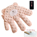 Almofada acalma bebê com controle remoto