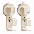 Gancho ventosa à  prova d'água 1/2/4 pçs