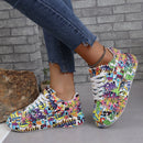 Tênis casual feminino Grafitti