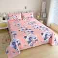 Lençol Estampado Floral — Cama Solteiro, Casal e Queen
