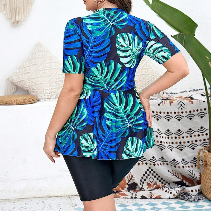 Conjunto 2 peças plus size Verão Bella 2024/25