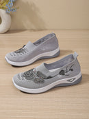 Tênis Feminino Casual Leve de Malha