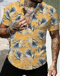 Camisa estampada masculina