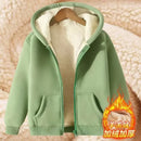 Casaco feminino Oversized com capuz