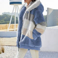 Jaqueta feminina Oversized com capuz