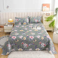 Lençol Estampado Floral — Cama Solteiro, Casal e Queen