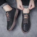 Sapatos de couro masculinos