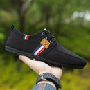 Tênis Masculino Casual em Tecido com Solado em PVC