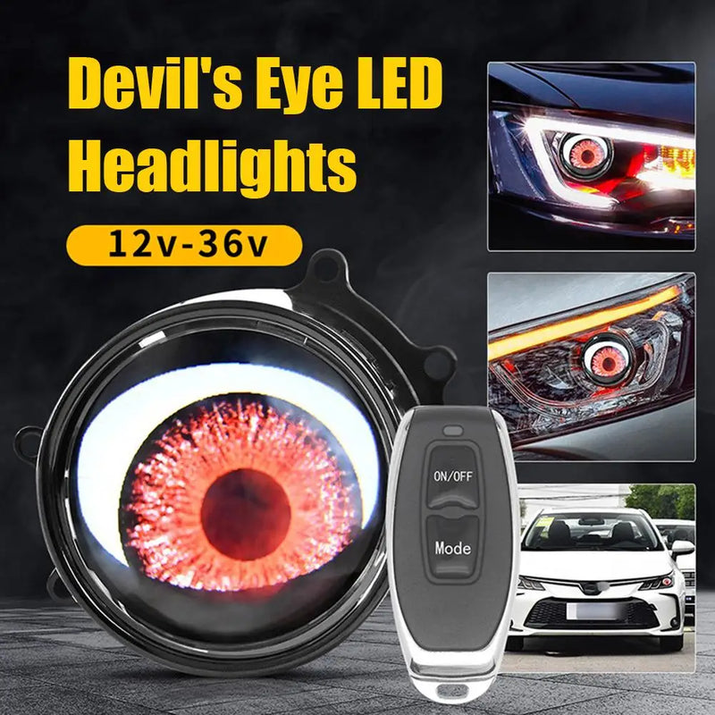 Olhos de LED automotivos Devil's eyes