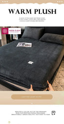 Lençol de pelúcia , capa de colchão elástica