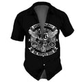 Camisa estampada Street Wear  masculina