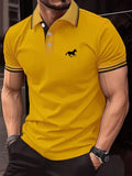 Camisa masculina Casual Polo T-Shirt