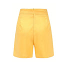 Shorts de cintura alta Y2K Roupas femininas: