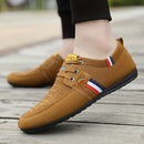 Tênis Masculino Casual em Tecido com Solado em PVC