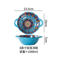 Conjunto de Louças de Cerâmica — Pratos, Tigelas, Bowls e Colher