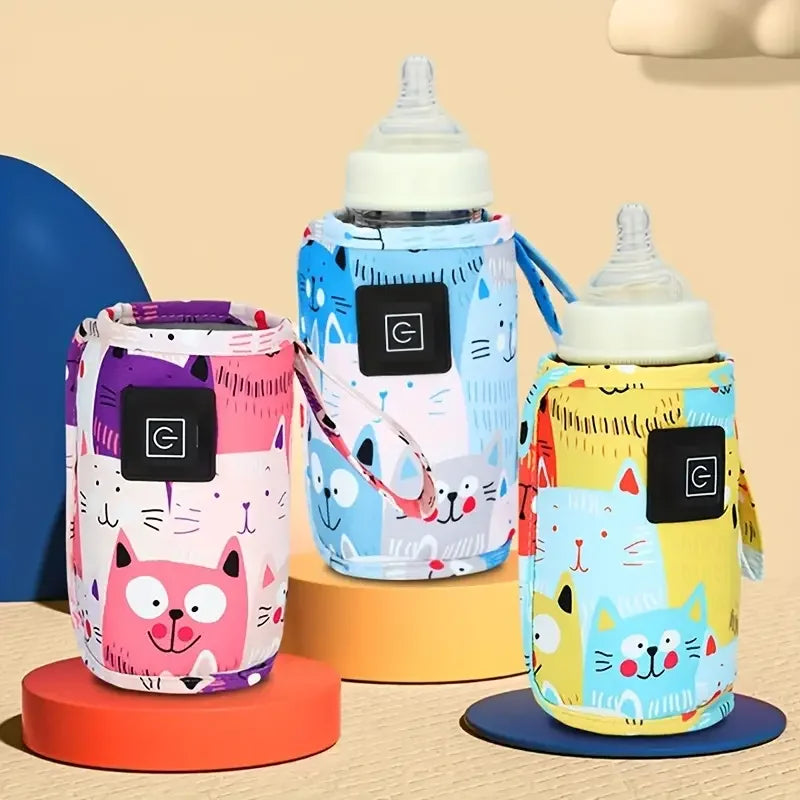 Aquecedor portátil  para mamadeiras USB