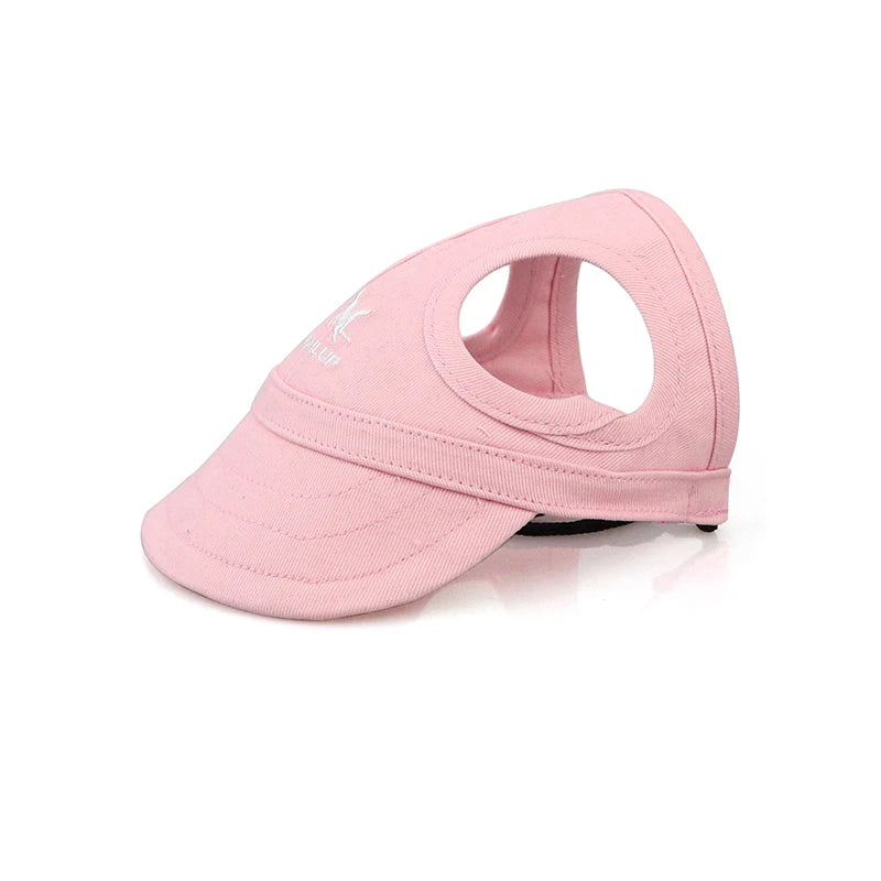 Chapéu ajustável para cães.