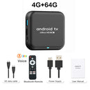 Smart TV Box 8K Ultra HD — Android 14 | Quad Core | Wi-Fi Dual Band | Bluetooth 5.2