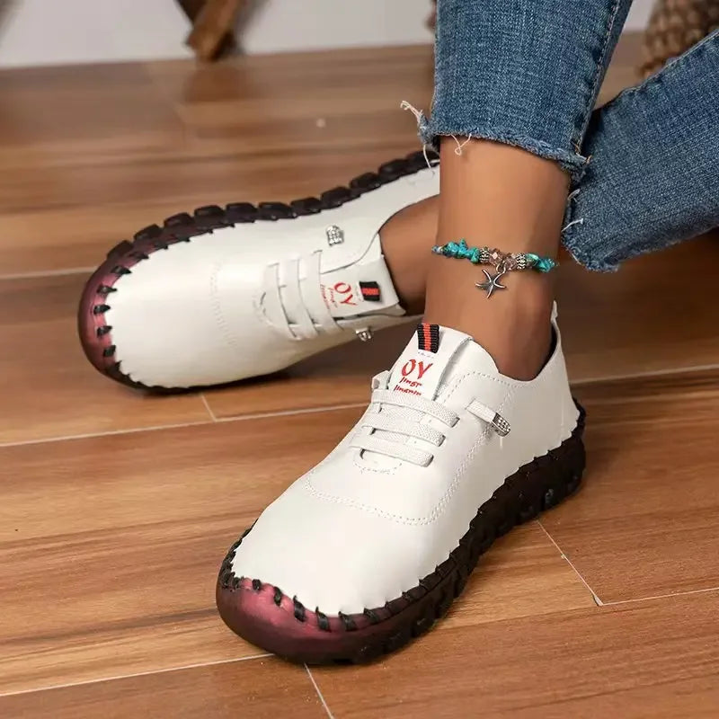 Mocassin feminino solado anti derrapante