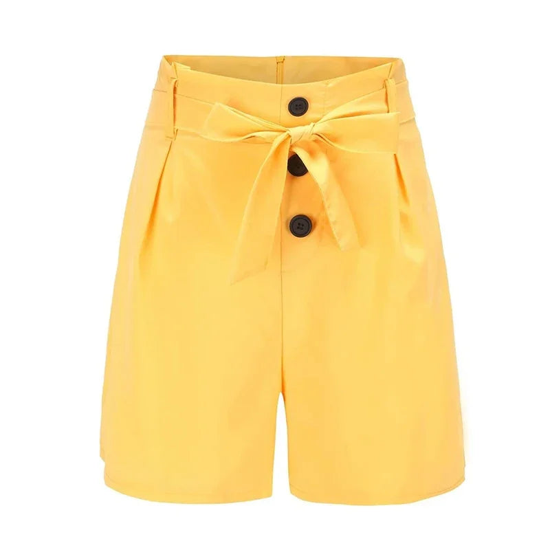 Shorts de cintura alta Y2K Roupas femininas: