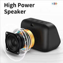 Alto-falante inteligente com IA, Bluetooth 5.4, tela sensível ao toque HD, despertador eletrônico, som estéreo Hi-Fi e assistente de voz.