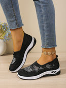 Tênis Feminino Casual Leve de Malha