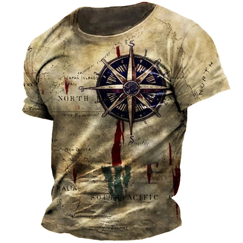 Camisa vintage para homens T-Shirt