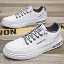 Sapato masculino de cano curto, estilo coreano