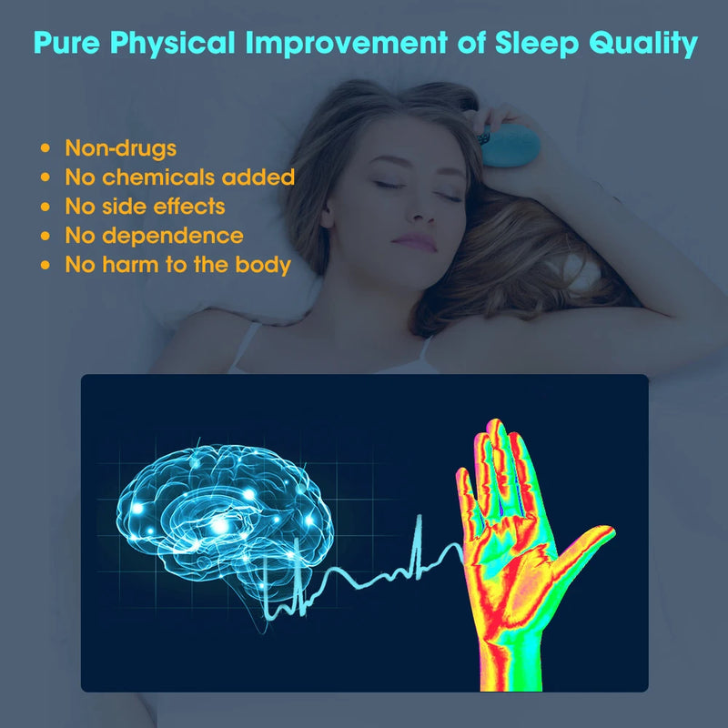 Aparelho digital anti stress para o sono Sleephand