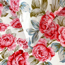 Lençol Estampado Floral — Cama Solteiro, Casal e Queen
