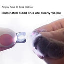Cortador de unhas para cães e gatos com LED de segurança