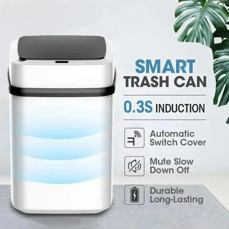 Lixeira Inteligente com sensor Smart Trash. Capacidade 13L