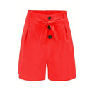 Shorts de cintura alta Y2K Roupas femininas: