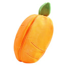 Coelho de Pelúcia Cosplay Morango Cenoura 18cm - Brinquedo Criativo que se Transforma em Fruta
