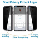 Capa temperada magnética Privacy Metal para iphone 15 14 13 12  e 11 Pro Max