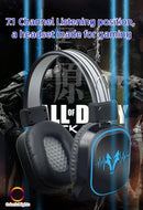 DS-100 Luminous Game PUBG Headphones Computer Laptop Headset Subwoofer Music Headset