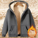 Casaco feminino Oversized com capuz