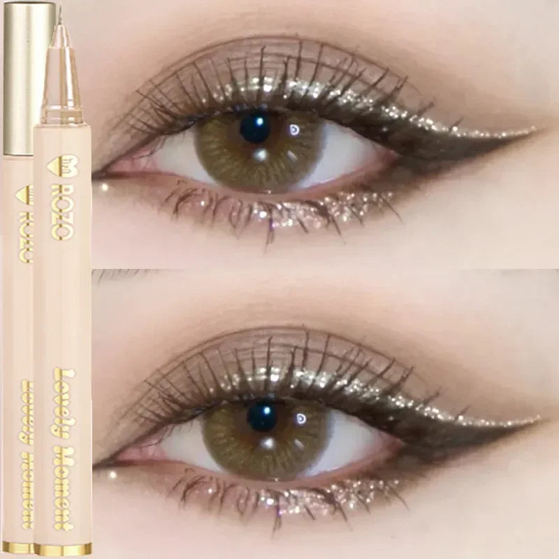 Glitter  delineador à prova d'água Rozo - Glamour e beleza