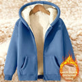 Casaco feminino Oversized com capuz