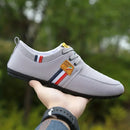 Tênis Masculino Casual em Tecido com Solado em PVC