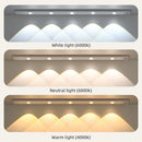 Luminária LED Slim com Sensor de Movimento – Iluminação Inteligente e Elegante