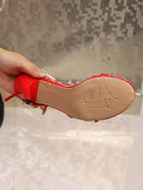 Sandálias de salto feminino