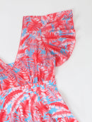 Blusa de manga curtaTankini Verão Bella 2025