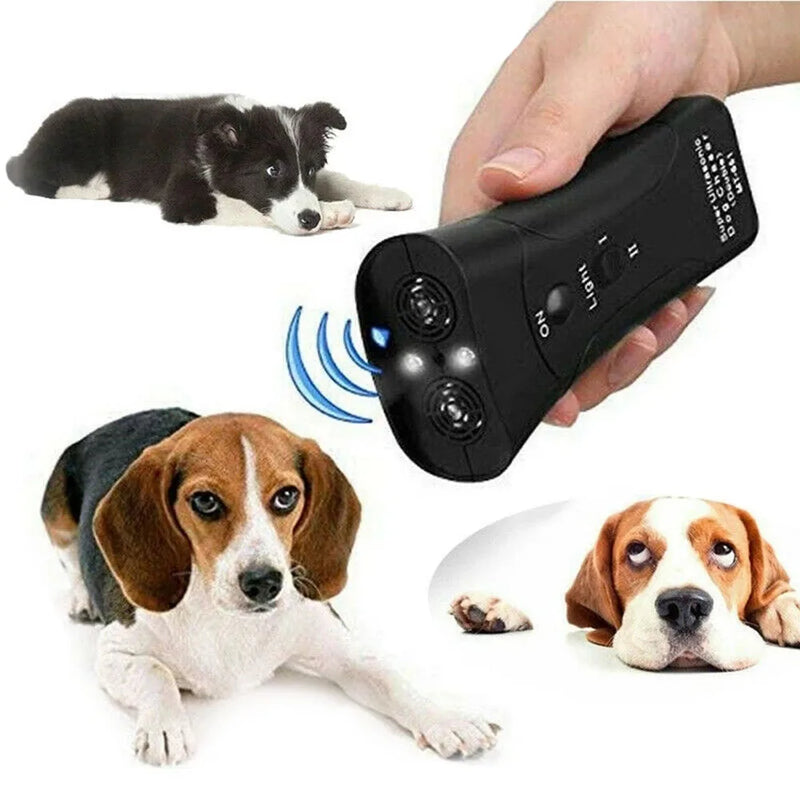 Ultrasonic Dog Chaser Pare ataques agressivos de animais  Ferramentas de treinamento para cães de estimação