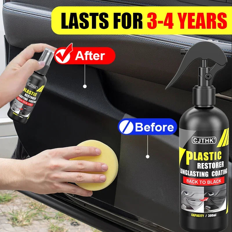 Restaurador de plástico para automóveis Back To Black